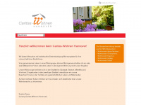 caritas-wohnen-hannover.de Webseite Vorschau