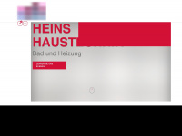 heins-haustechnik.de Webseite Vorschau