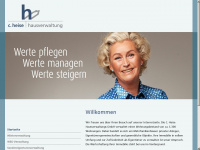 heise-hausverwaltung.de Webseite Vorschau