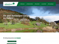 arboretum.ch Webseite Vorschau