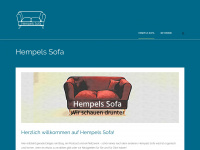 hempels-sofa.de Webseite Vorschau