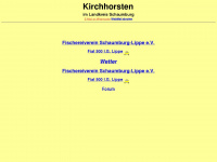 kirchhorsten.de Webseite Vorschau