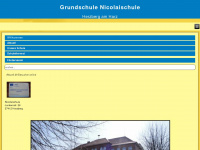 nicolaischule-herzberg.de Webseite Vorschau