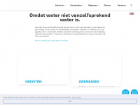 prowater.nl Webseite Vorschau