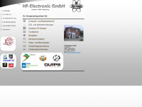hf-electronic.de Webseite Vorschau