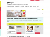 hogrefe.fr Webseite Vorschau