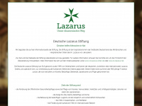 deutsche-lazarus-stiftung.de Webseite Vorschau