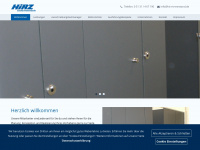hirz-trennwand.de Webseite Vorschau