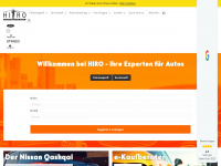 hiro-online.de Webseite Vorschau