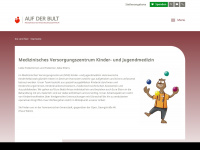 mvz-kinder-und-jugendmedizin.de Webseite Vorschau