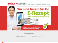 hoelty-apotheke.de Webseite Vorschau