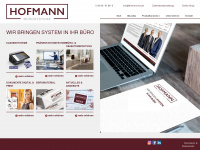 hofmann-bs.de Webseite Vorschau