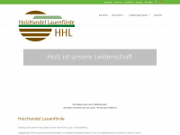 holzhl.com Webseite Vorschau