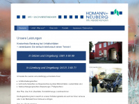 homann-neuberg.de Webseite Vorschau