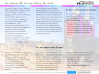 filavision.de Webseite Vorschau