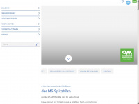 spitzhoern.de Webseite Vorschau