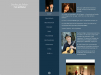 acoustic-colours.de Webseite Vorschau