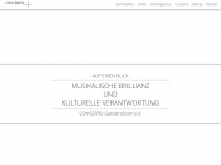 concerto-gandersheim.de Webseite Vorschau