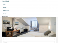 hotel-keil.de Webseite Vorschau
