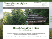 hotel-kilian.de Webseite Vorschau