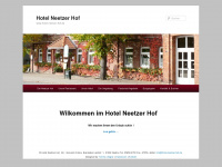 hotel-neetzer-hof.de Webseite Vorschau