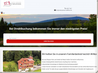 hotel-pension-waldhaus.de Webseite Vorschau