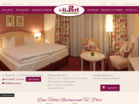 hotel-perl.de Webseite Vorschau