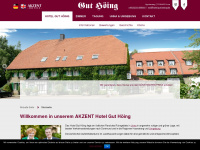 hotel-gut-hoeing.de Webseite Vorschau