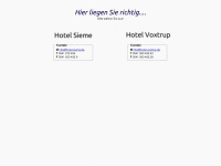hotel-sieme.de Webseite Vorschau