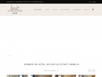 hotel-hameln.de Webseite Vorschau