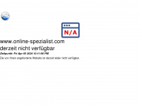 online-spezialist.com Webseite Vorschau