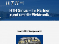 hth-sinus.de Webseite Vorschau