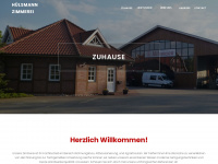 huelsmann-zimmerei.de Webseite Vorschau