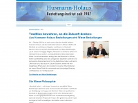 husmann-holaus.de Webseite Vorschau