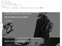 pm-atemschutz.de Webseite Vorschau