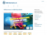 ibmklub-berlin.de Webseite Vorschau