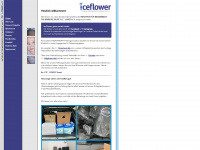 iceflower.de Webseite Vorschau
