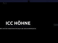 icc-hoehne.com Webseite Vorschau