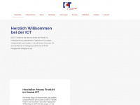 i-c-t.de Webseite Vorschau