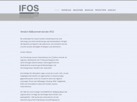 ifos.net Webseite Vorschau