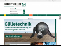 industriehof.com Webseite Vorschau