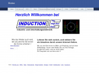 induction-electronic.de Webseite Vorschau
