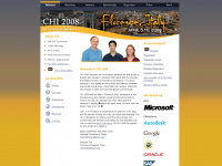 chi2008.org Webseite Vorschau