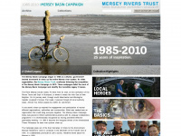 merseybasin.org.uk Webseite Vorschau