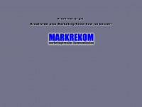 markrekom.de Webseite Vorschau