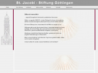 jacobistiftung.de Webseite Vorschau