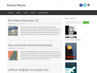 dariusz-muszer.de Webseite Vorschau
