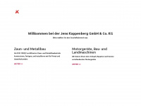 jenskappenberg.de Webseite Vorschau