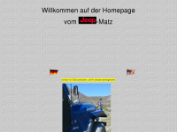 jeepmatz.de Webseite Vorschau