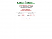 kunkelundheitz.de Webseite Vorschau